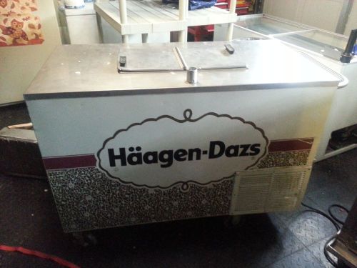 Hackney cold plate ice cream cart freezer - italian ice cart for sale