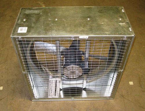 Dayton Assembled Direct Drive Agricultural Exhaust Fan 24&#034; 3NLF3 NNB