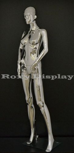 Female Unbreakable Plastic Mannequin Display Dress Form PS-BF9/T4-S