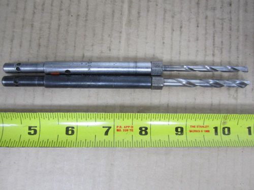 2 pc lot metal high speed drill bits with quick change extensions mechanic tool for sale