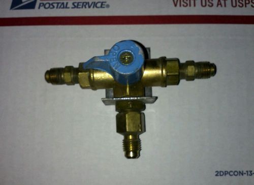 Valve, CO2, Changeover, 1/4 Flare Connections, BRASS