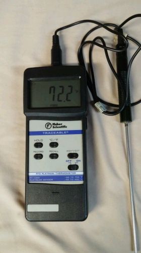 Fisher Scientific 15-077-55 traceable thermometer