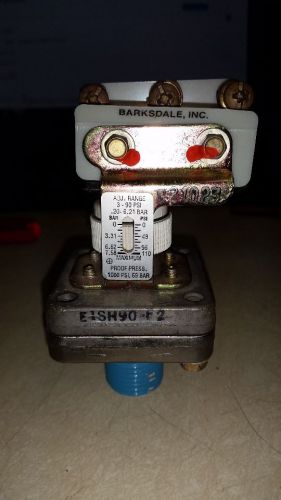Barksdale E1S-H90-F2 Pressure Switch