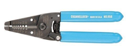 Channellock 958 6-1/4-Inch Wire Stripper and Cutter