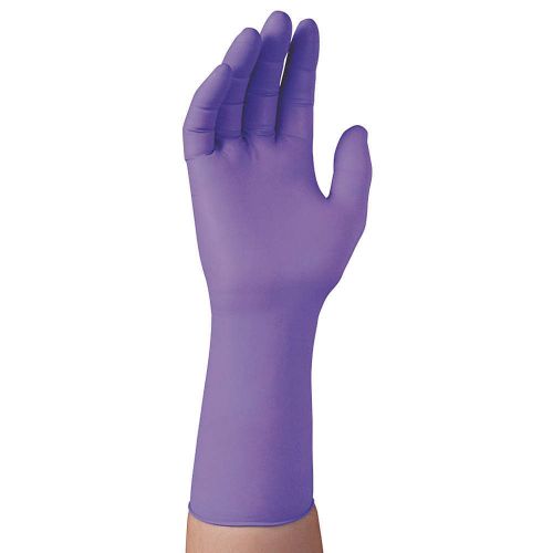 Disposable Gloves, Nitrile, XS, Purple, PK50 55090