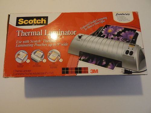 New In Box Thermal Laminator from Scotch! TL901
