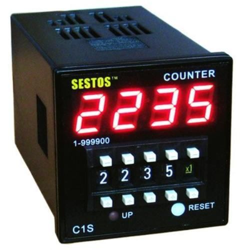 New sestos coded switch digital counter industrial register omron relay 100-240v for sale