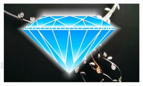Z723 diamond jewelry shop banner shop sign for sale