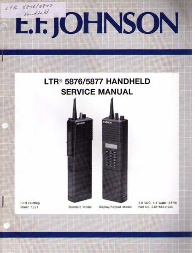 Johnson Service Manual LTR 5876/5877 HANDHELD