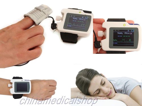 Hot CE Approved Respiration Sleep Monitor SPO2 Pulse Rate Analysis PC analysis