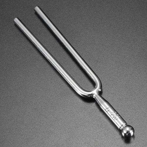 120mm Stainless Steel Tuning Fork Tuner For Violin Guitar Strings 440HZ Sound