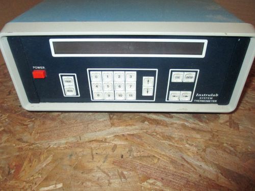 INSTRULAB MODEL # 3312A-15-24 -5 TO +105C SYSTEM THERMOMETER