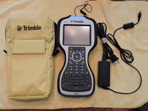 Trimble tsc3 data collector- access sftw, charger, and accessories...very nice!! for sale
