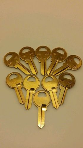 10 Master Lock M1 Blank Brass Padlock Key Blank