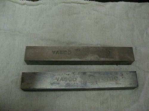 lot of 2- vasco supreme high speed steel tool blanks 1 &#039;&#039; x 3/4 &#039;&#039; x7 &#039;&#039; new