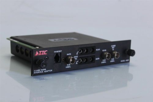 Ttc 41800 2.048m 2048m nx64k interface adaptor for sale