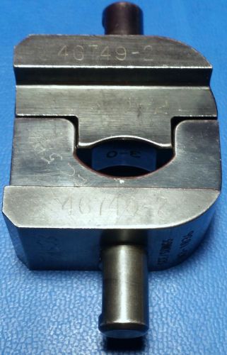 Amp 46767-2 hydraulic crimp die c-3/0 for 69099 1752868-1 crimper tools for sale