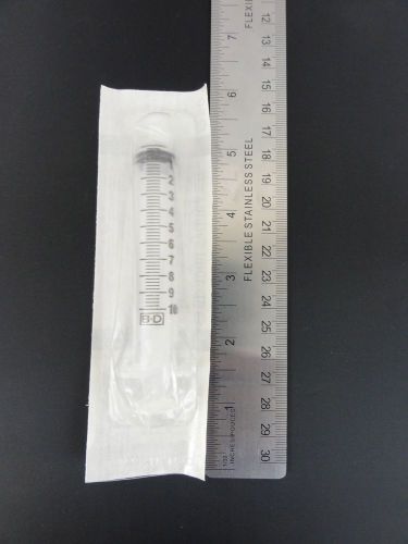 10 PCs Sterile Syringe 10 ml Luer Lock Tip, individually packed, free shipping