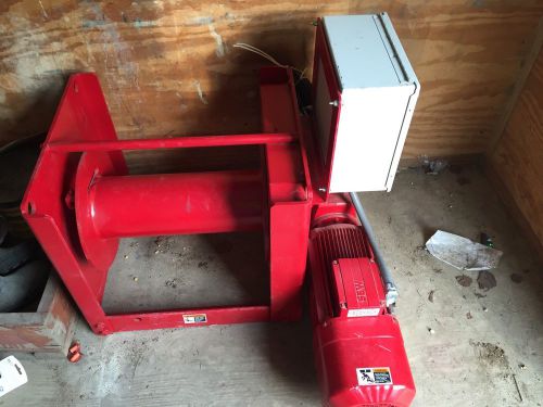 Thern 4hs6m power winch load rating 6,600lbs for sale