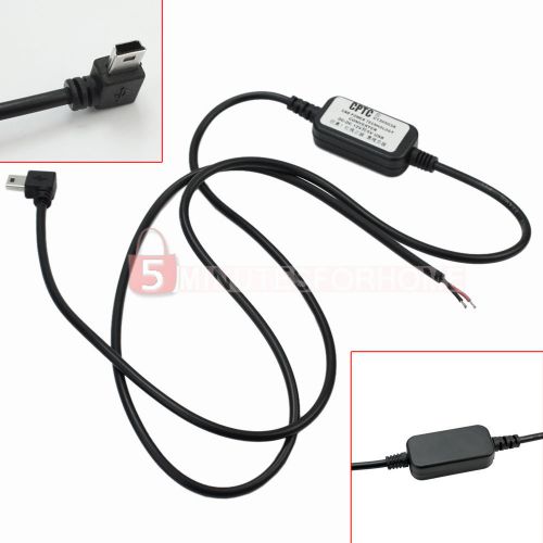 1x Mini USB Port Car Charger Adapter DC 12V to DC 5V Power Inverter Converter