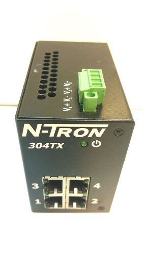 N-TRON 304TX 4 PORT INDUSTRIAL ETHERNET SWITCH DIN-RAIL