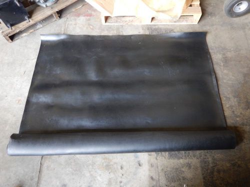 New 60&#034; wide x 63&#034; long rubber gasket sheet new 1/8&#034; thickness for sale