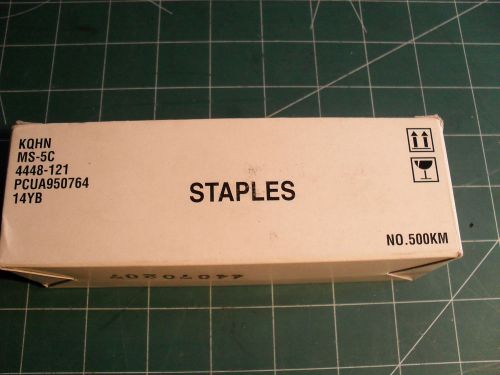 KQHN MS-5C, Staples 14YB 4448-121 / PCUA950764( box 3 cartridges)