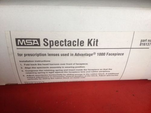 MSA Spectacle Kits for Millennium and Advantage Gas Masks