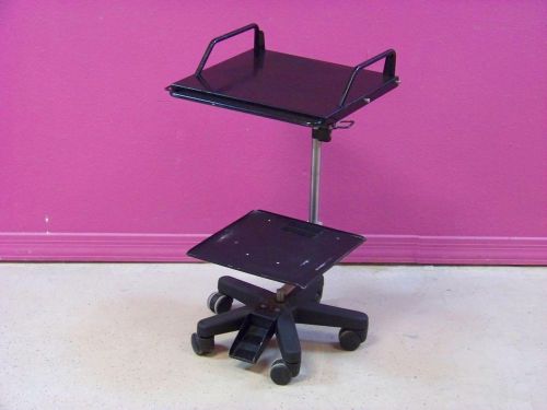 Medical Equipment Universal Monitor Laptop Stand Cart