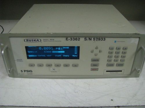 Ruska 7010 5psi differential digital pressure controller for sale