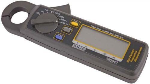 Extech instruments 380947 true rms digital mini clamp multimeter 400a 100khz for sale