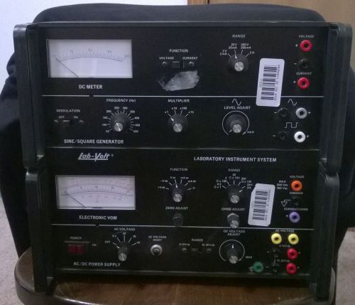 Lab-Volt Laboratory Instrument System AC/DC Power Supply Generator UNTESTED