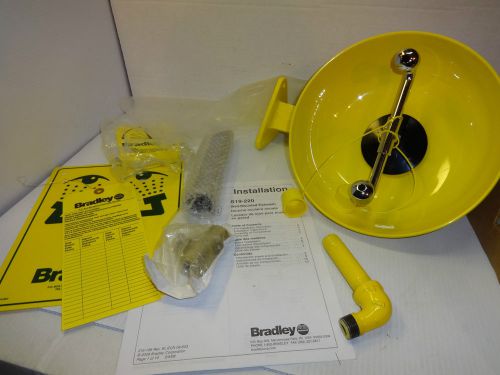 Bradley s19-220 wall-mounted eyewash - plastic bowl for sale
