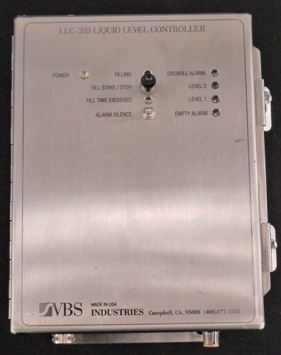 VBS LLC-203 Liquid Nitrogen Level Controller for SafeFill LN2 Filling System