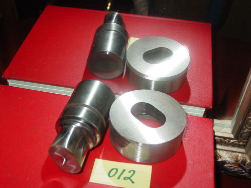 punch and die, 1.282 x .845&#034;,  set