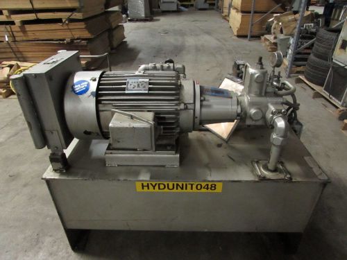 FAUVER ENGINEERED SYSTEMS VPUPVR15-20BB60J0R1A HYDRAULIC POWER UNIT ***XLNT***