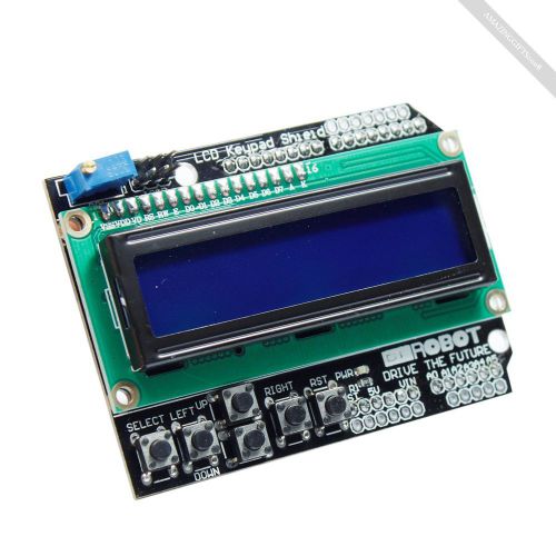 top picks LCD Keypad Shield for Arduino (Works with Official Arduino Boards)