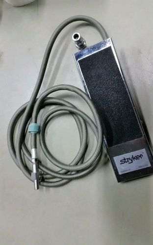 Stryker Surgical Foot Pedal Endoscopy Pneumatic Control