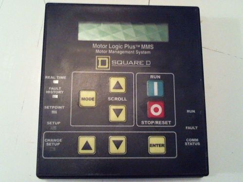 Square d motor logic plus display 9999-mms motor management system for sale