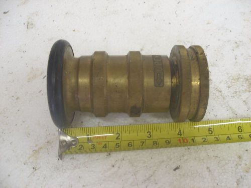BRASS FIRE NOZZLE SPRAY with BUMPER 963G UL listed   REF#B1