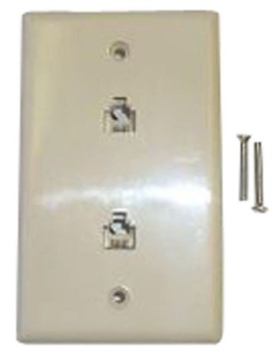 Blackpoint Products BBT-022-5 IVORY  Modular Wall Jack