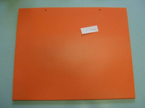54 SHEETS 16 1/4 X 20 1/8 ORANGE VINYL MASKING FILM .0055