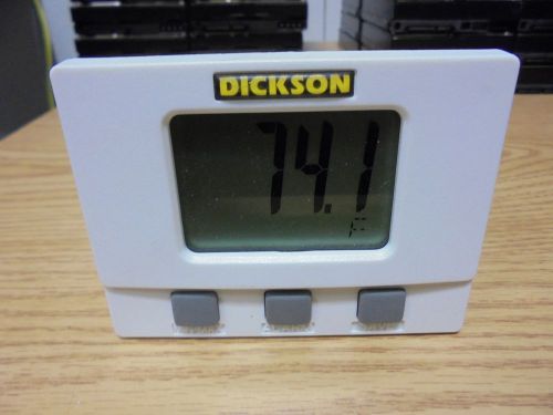 Dickson model sm300 temperature data logger internal probe new batt. &amp; accurate for sale