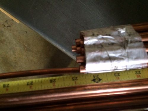 1/4&#034; Type L Copper pipes 36 pcs 24&#034;-36&#034; long 10.5 lbs - overstock CTS