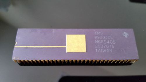 CPU TMS9900JDL TI Vintage IC Gold 64-Pin TMS9900 MGS9405