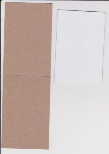 1000 3 x 4 1/2 Flat Vending Cardboard Holders