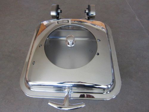 SPRING USA BUFFET SERVER STAINLESS NEW! 2173-6/12 15&#034;X15&#034; 5QT CATERING CATERER