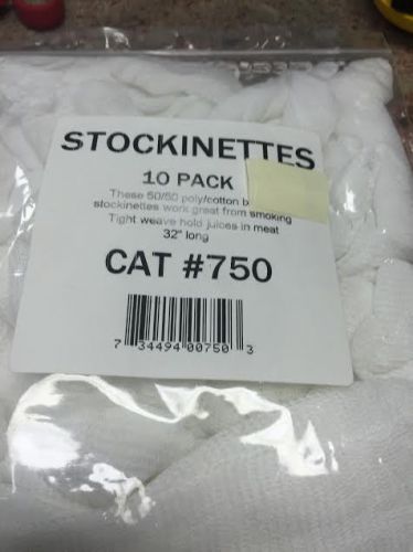 Stockinettes 2-10 packs.  32&#034; long tight weave poly/cotton blend for Smoking.