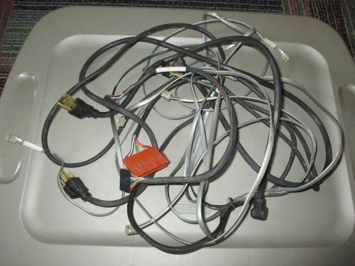 STANDARD CHANGE-MAKERS CHANGER MACHINE SC62 CABINET HARNESS LOT, HOPPER CORDS,CA