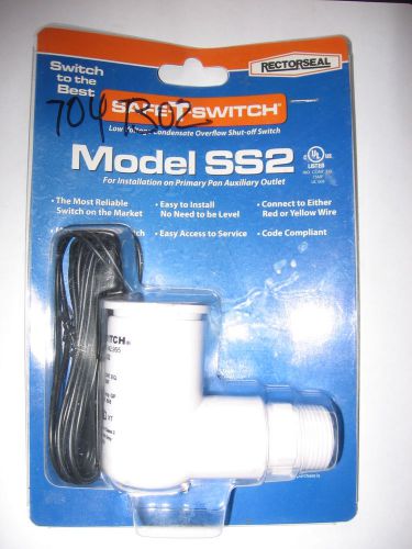Rectorseal safe-t-switch model ss2  low voltage condensate overflow shut-off for sale